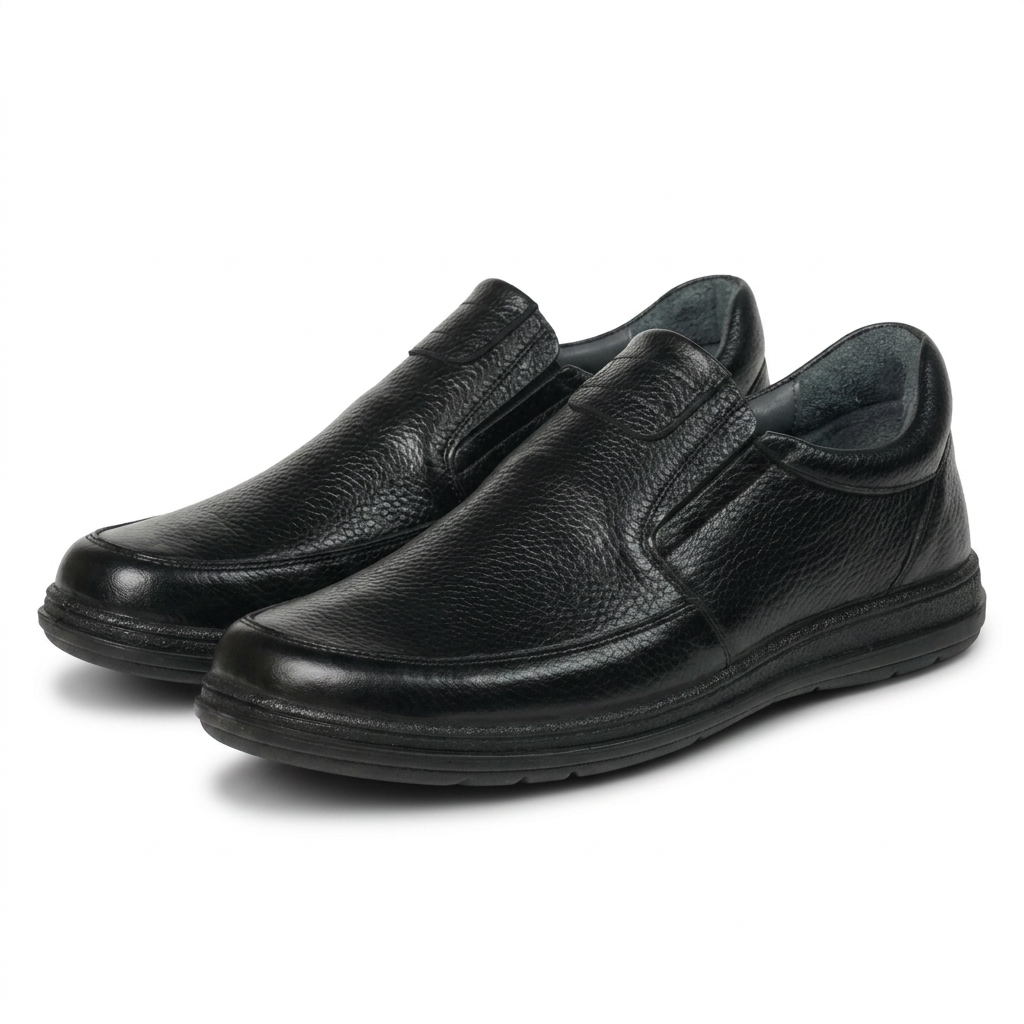 Men's Leather Loafers — after
